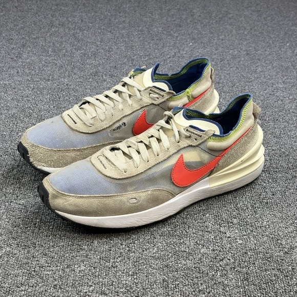 Nike Other - Nike Waffle One Coconut Milk Crimson Royal DA7995-101 Mens Size 11 Running Shoes